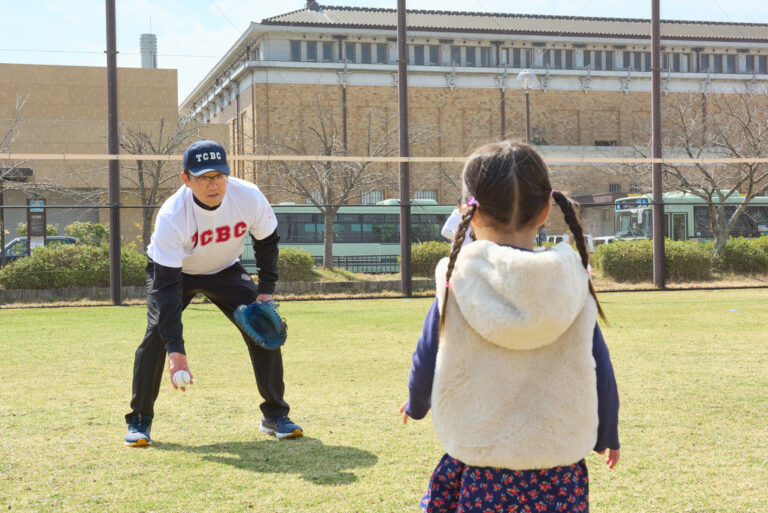 東京キャッチボールクラブ京都　　　　写真古田氏
